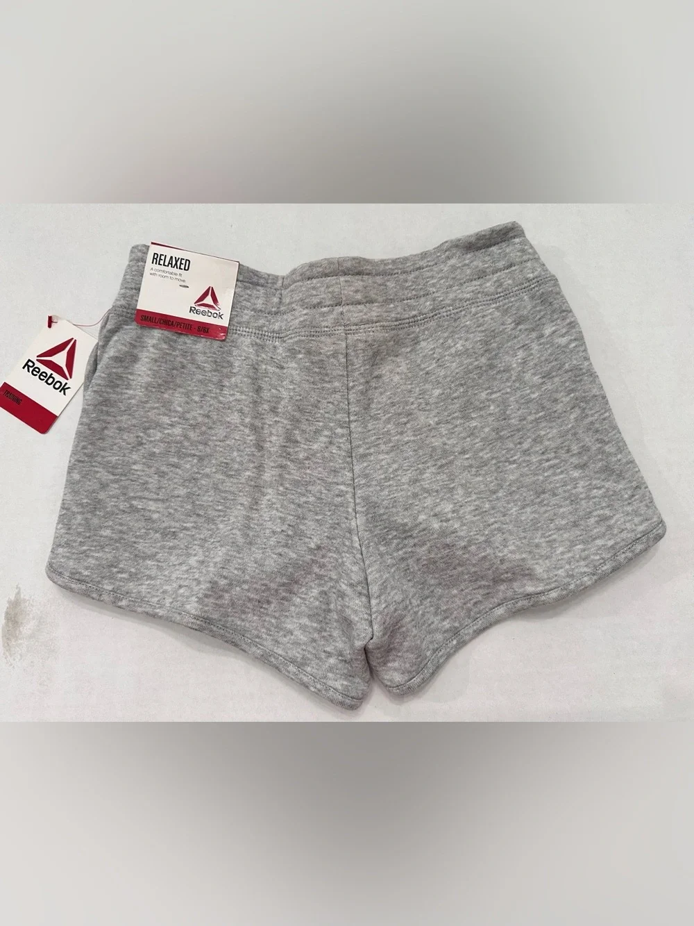 2 Pairs of Girls Reebok French Terry Shorts Size S-6/6x NWT's
